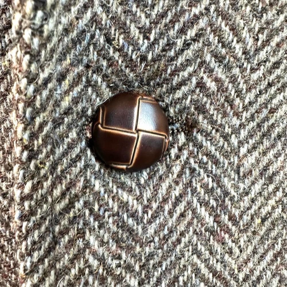 Pendleton Herringbone Brown Virgin Wool Blazer Ja… - image 8